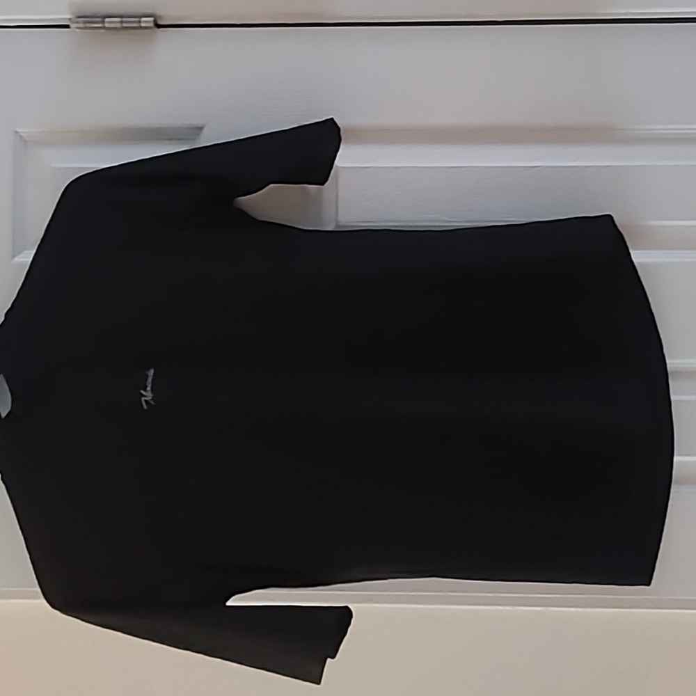 Macade Mock Neck Black Short-Sleeve Women’s Top